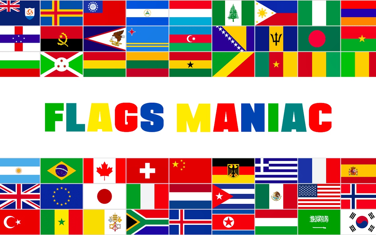 Cover art for Flags Maniac