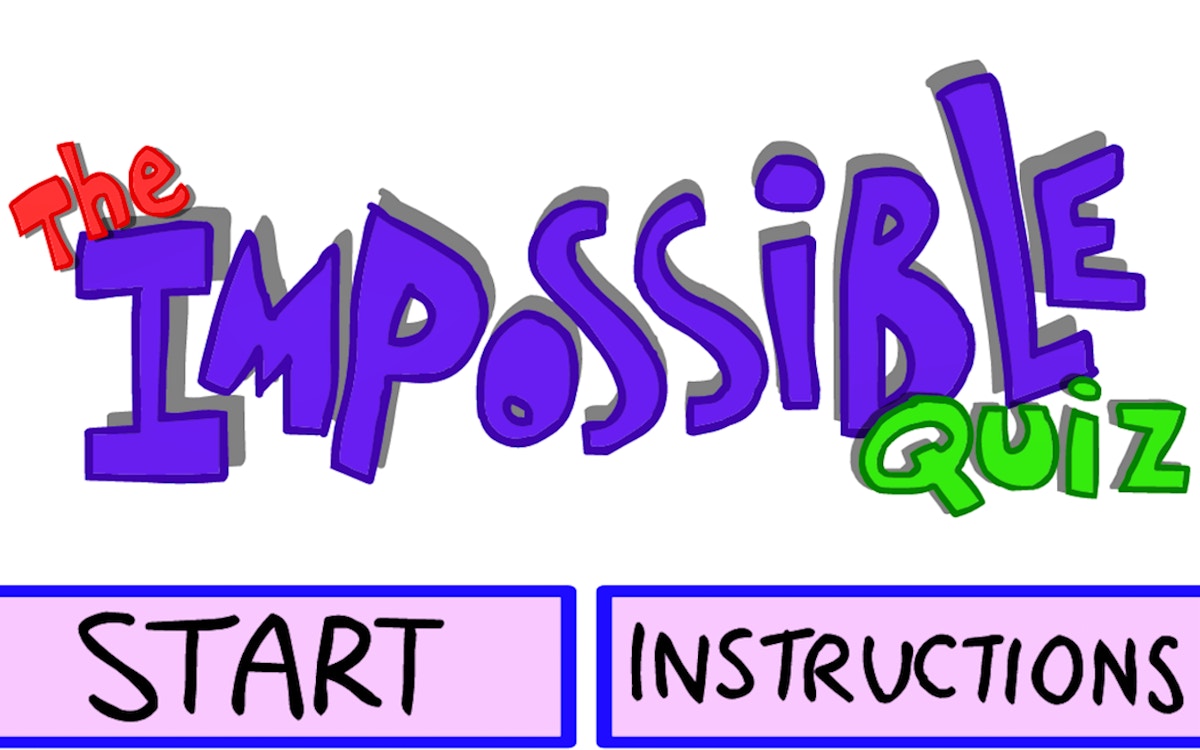 Cover art for The Impossible Quiz
