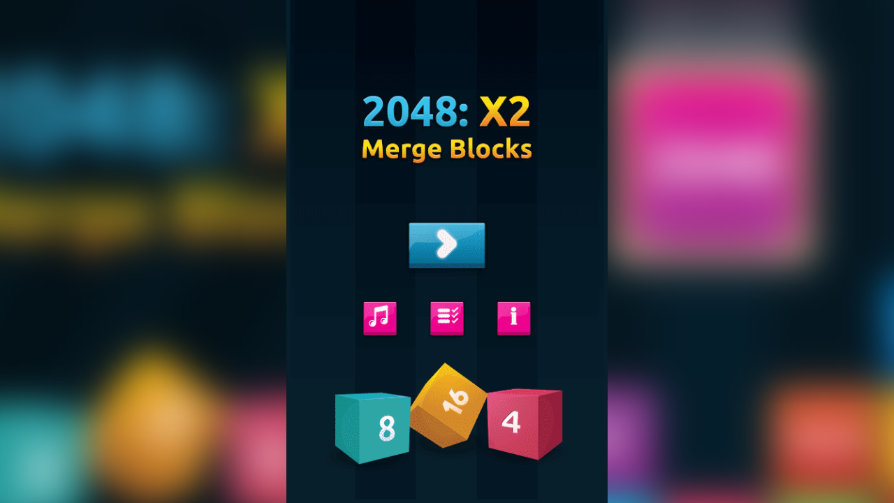 Hibzcloud first-play capture 1 of 2048 X2 Merge Blocks
