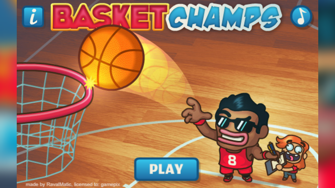 Hibzcloud first-play capture 1 of Basket Champs