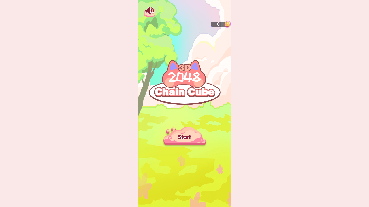 Hibzcloud first-play capture 1 of Chain Cube 2048 3D