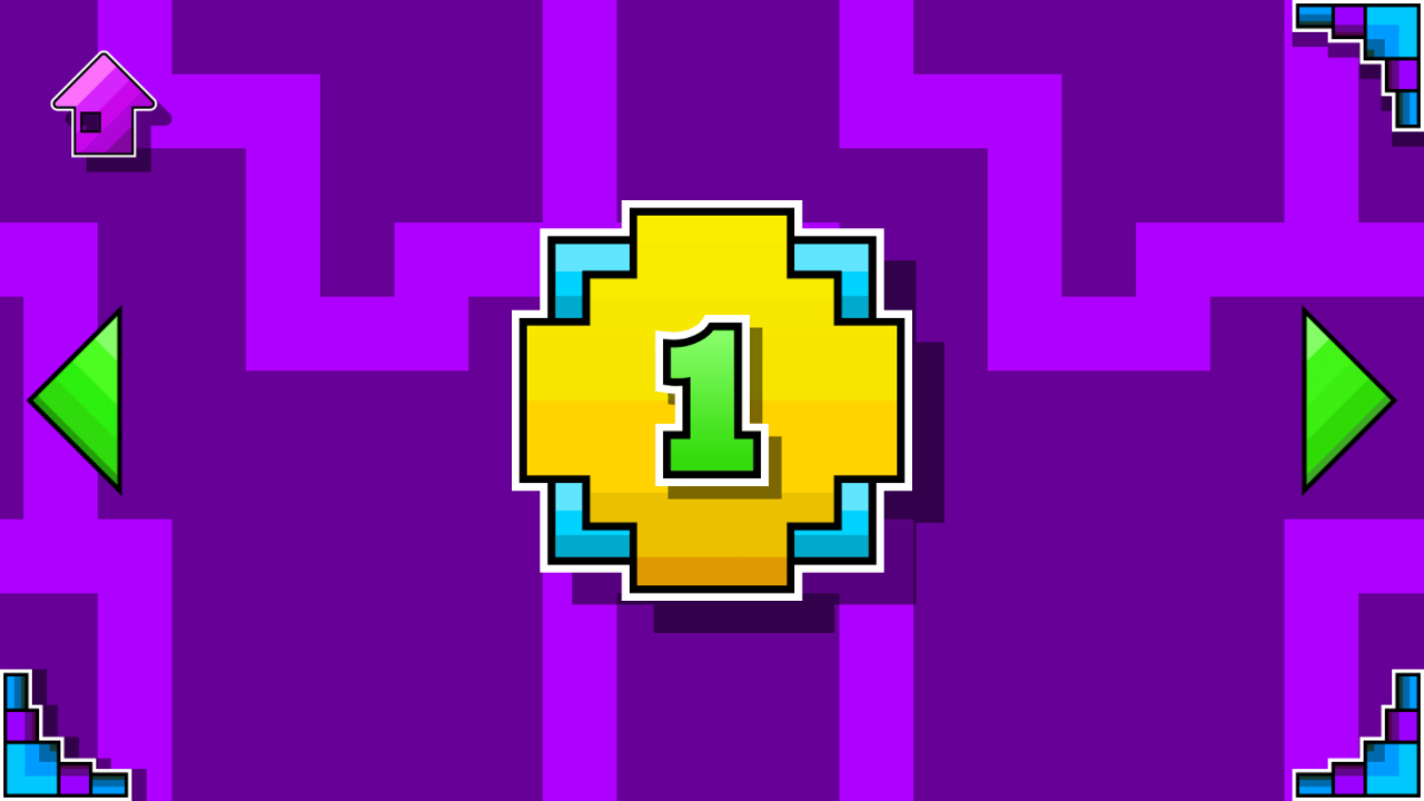 Hibzcloud first-play capture 1 of Geometry Maze Maps