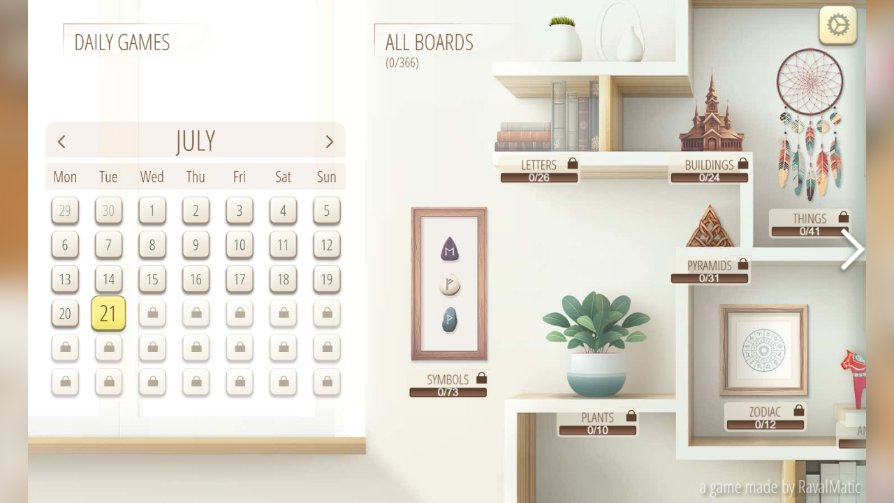 Hibzcloud first-play capture 1 of Mahjong at Home - Scandinavian Edition