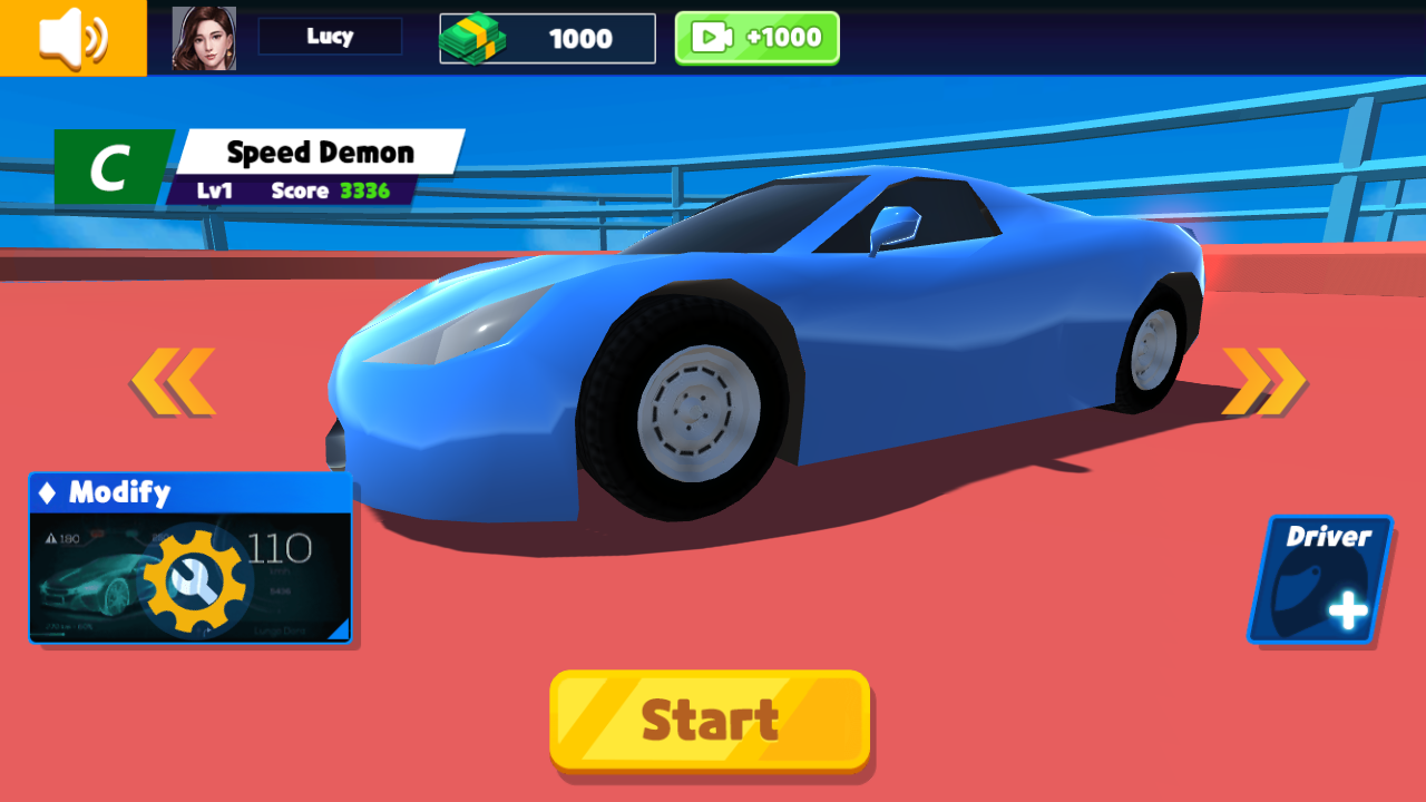 Hibzcloud first-play capture 1 of Racing Master 3D